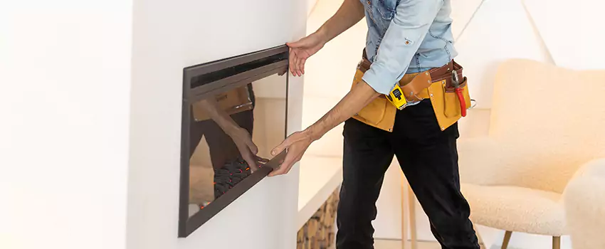 Metal Fireplace Installation in Avondale, Arizona