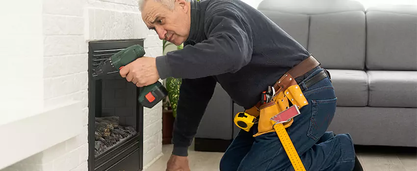 New Indoor Fireplace Installation in Avondale, Arizona