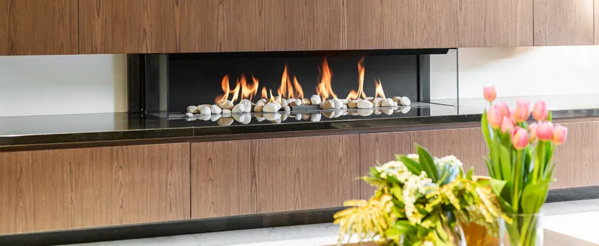 Double-height Fireplace Design Refurbishment in Avondale, Arizona